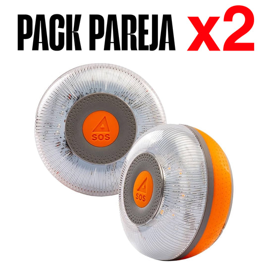 PACK PAREJA LUZ DE EMERGENCIA